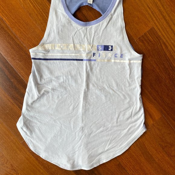 Under Armour YLG "Focused & Fierce" Tank Top - Picture 2 of 5